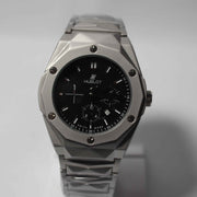 Hublot Black Chrono Diamond Cut