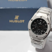 Hublot Black Chrono Diamond Cut